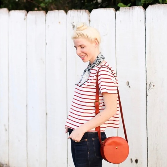 Madewell MAFA small tan beige crossbody - Picture 3 of 16